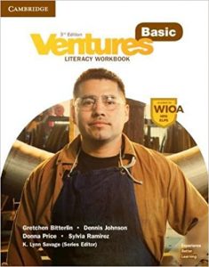 Cover of Ventures LIteracy Workbook